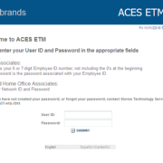Limted Brands Aces ETM Login