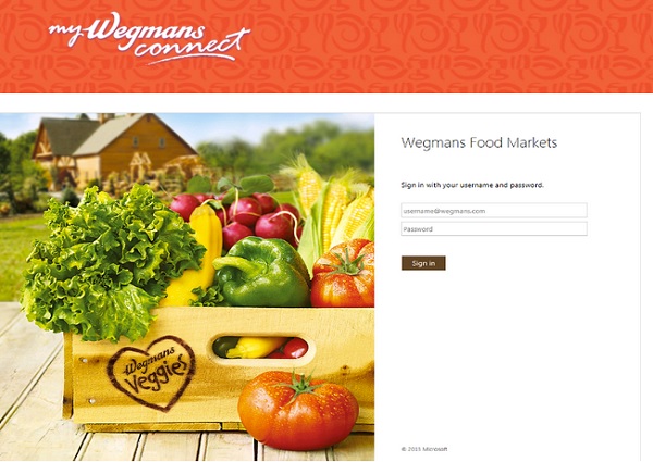 mywegmansconnect